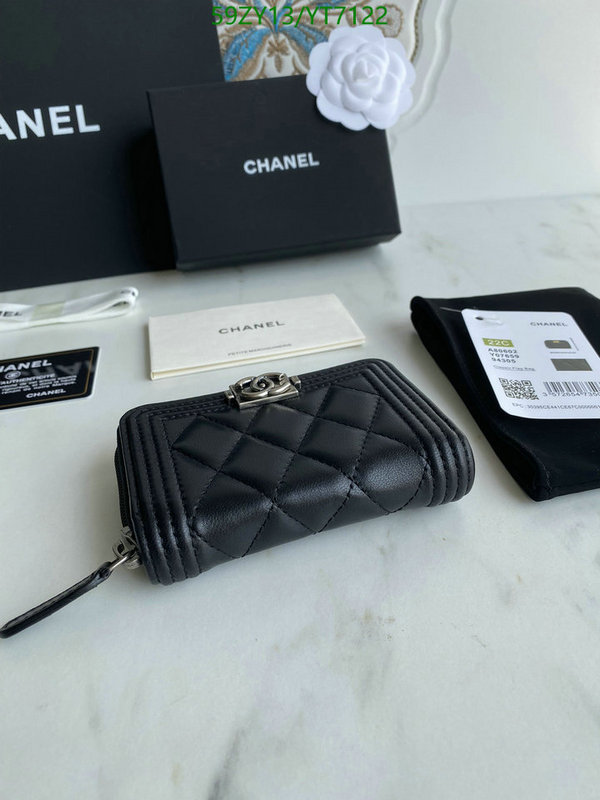 Chanel Bag-(Mirror)-Wallet- Code: YT7122 $: 59USD