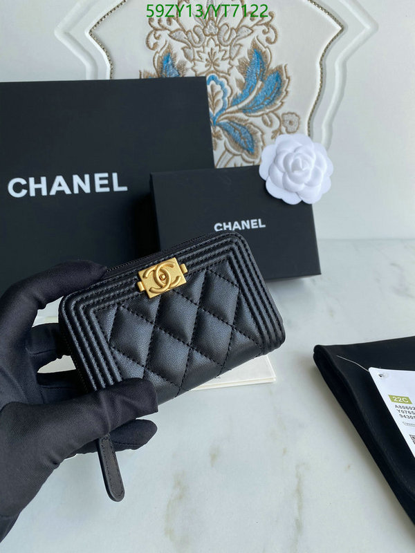 Chanel Bag-(Mirror)-Wallet- Code: YT7122 $: 59USD