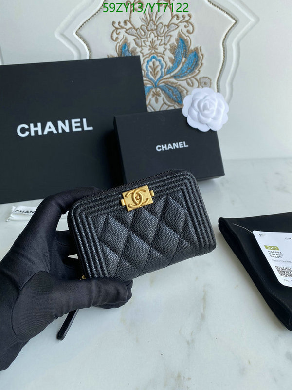 Chanel Bag-(Mirror)-Wallet- Code: YT7122 $: 59USD