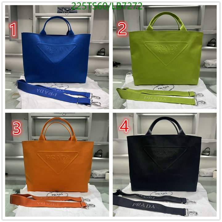 Prada Bag-(Mirror)-Handbag- Code: LB7272 $: 225USD