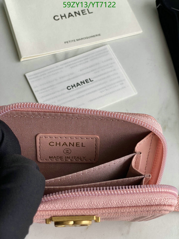 Chanel Bag-(Mirror)-Wallet- Code: YT7122 $: 59USD