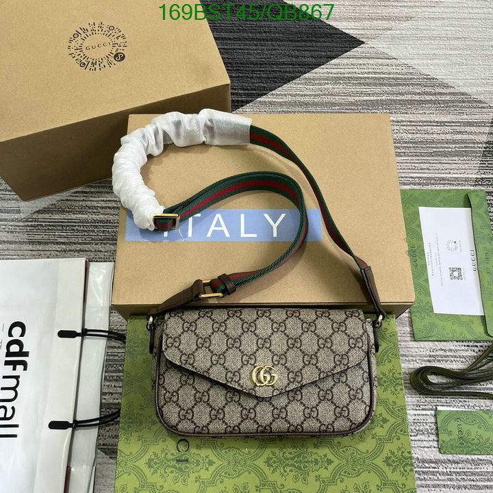 Gucci Bag-(Mirror)-Diagonal- Code: QB867 $: 169USD