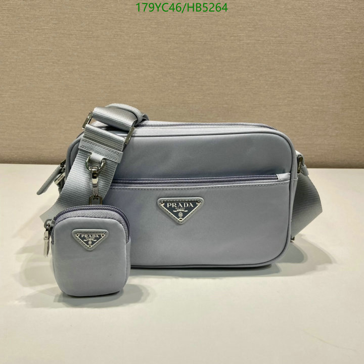 Prada Bag-(Mirror)-Diagonal- Code: ZB5264 $: 179USD