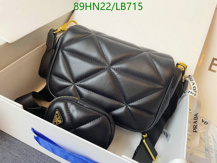 Prada Bag-(4A)-Diagonal- Code: LB715 $: 89USD