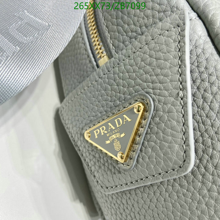 Prada Bag-(Mirror)-Diagonal- Code: ZB7099 $: 265USD