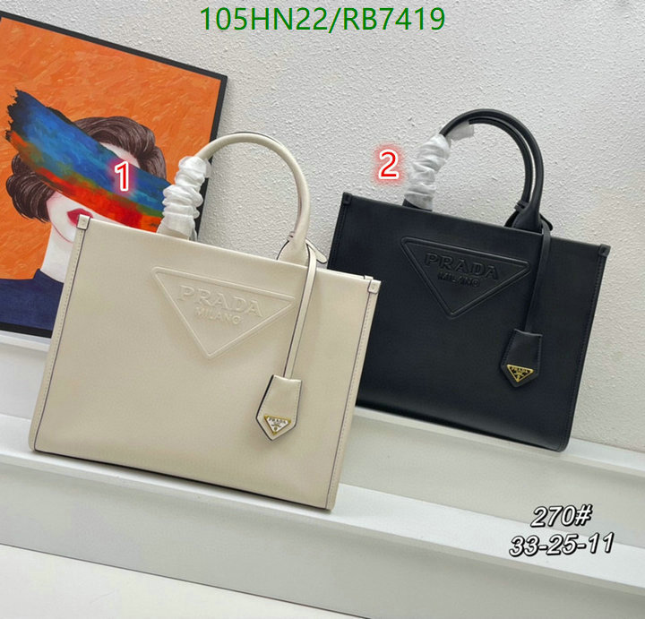 Prada Bag-(4A)-Handbag- Code: RB7419 $: 105USD