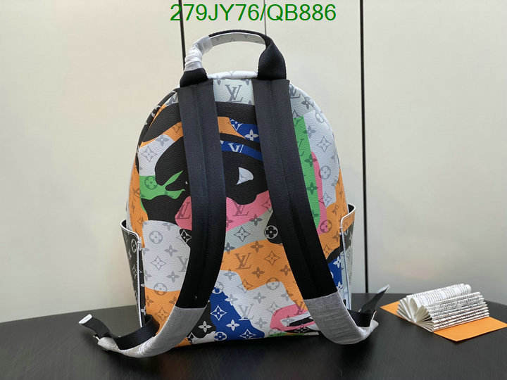 LV Bag-(Mirror)-Backpack- Code: QB886 $: 279USD