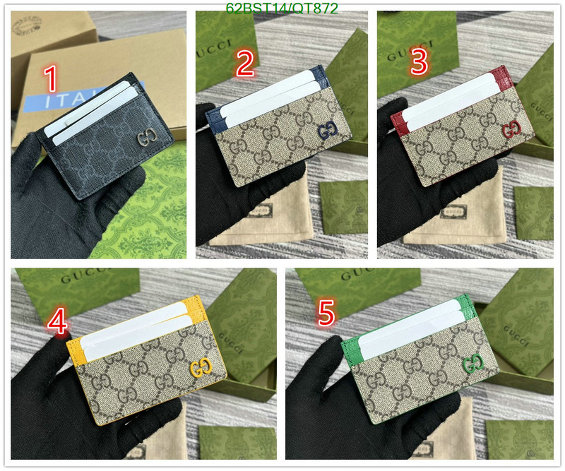 Gucci Bag-(Mirror)-Wallet- Code: QT872 $: 62USD