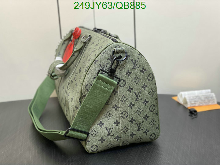 LV Bag-(Mirror)-Keepall BandouliRe 45-50- Code: QB885
