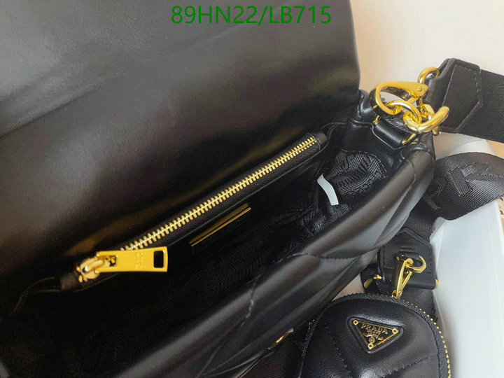 Prada Bag-(4A)-Diagonal- Code: LB715 $: 89USD