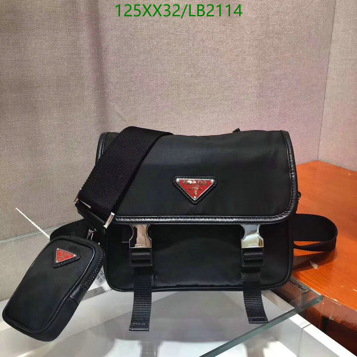 Prada Bag-(Mirror)-Diagonal- Code: LB2114 $: 125USD