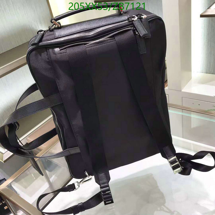 Prada Bag-(Mirror)-Handbag- Code: ZB7121 $: 205USD