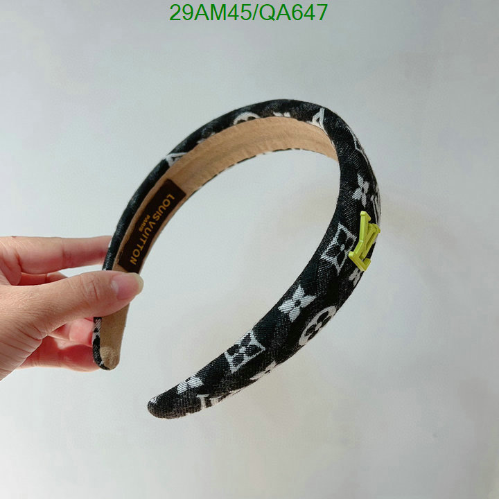 Headband-LV Code: QA647 $: 29USD