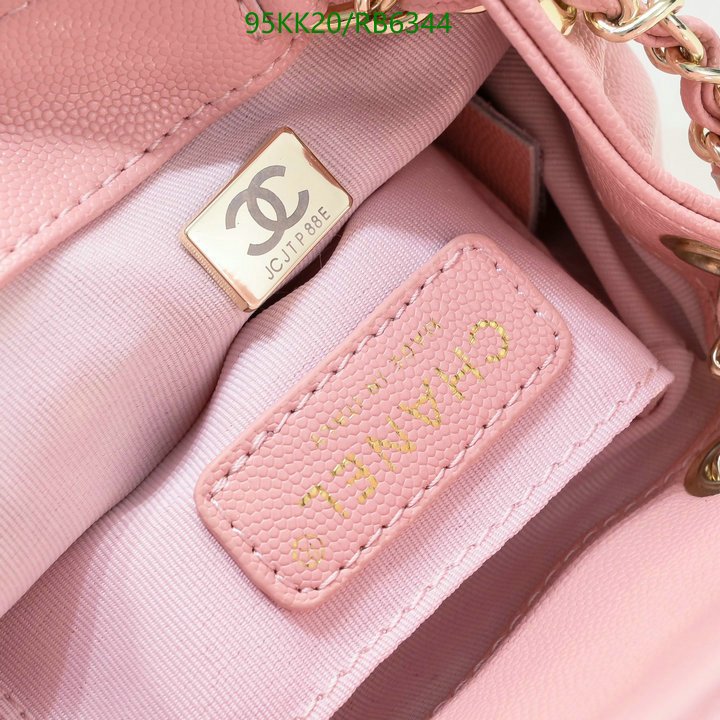 Chanel Bag-(4A)-Backpack- Code: RB6344 $: 95USD