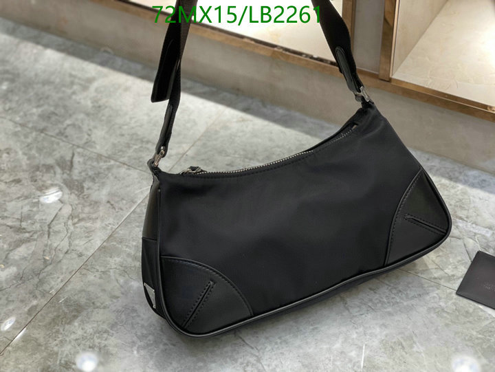 Prada Bag-(4A)-Diagonal- Code: LB2261 $: 72USD