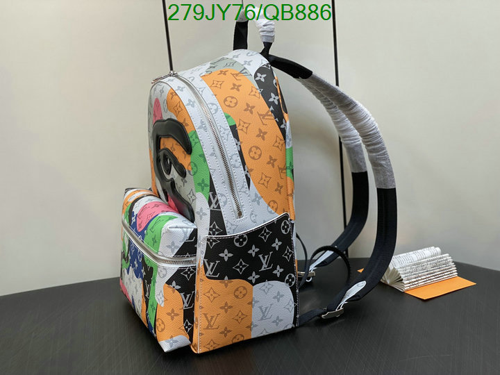 LV Bag-(Mirror)-Backpack- Code: QB886 $: 279USD