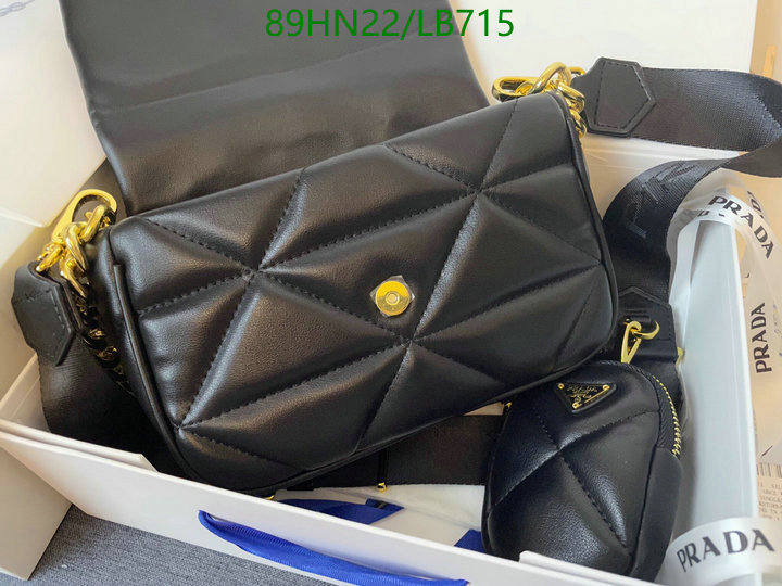 Prada Bag-(4A)-Diagonal- Code: LB715 $: 89USD