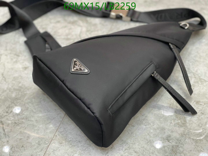 Prada Bag-(4A)-Belt Bag-Chest Bag-- Code: LB2259 $: 69USD