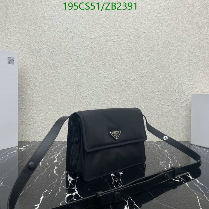 Prada Bag-(Mirror)-Diagonal- Code: ZB2391 $: 195USD