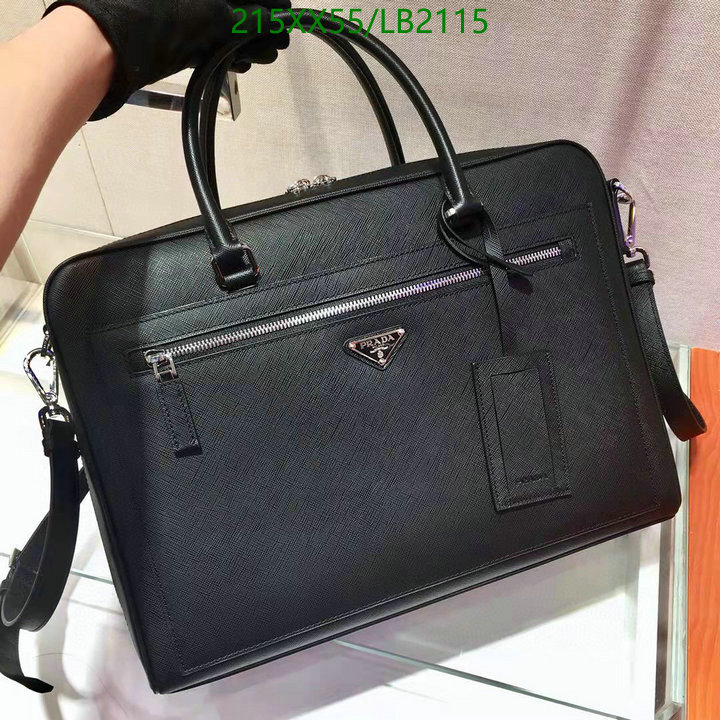 Prada Bag-(Mirror)-Handbag- Code: LB2115 $: 215USD