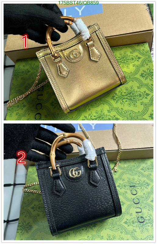 Gucci Bag-(Mirror)-Diana-Bamboo- Code: QB859 $: 175USD