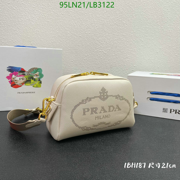 Prada Bag-(4A)-Diagonal- Code: LB3122 $: 95USD