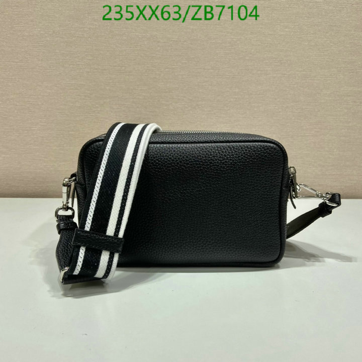 Prada Bag-(Mirror)-Diagonal- Code: ZB7104 $: 235USD