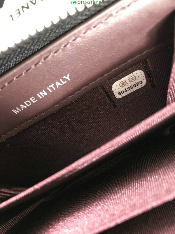 Chanel Bag-(Mirror)-Wallet- Code: ZT3419 $: 79USD