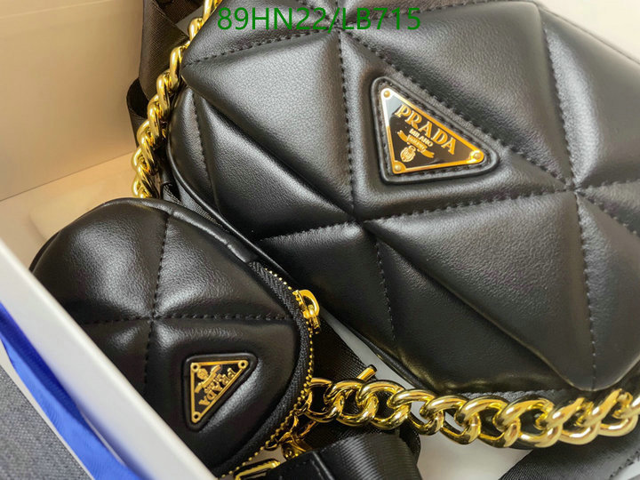 Prada Bag-(4A)-Diagonal- Code: LB715 $: 89USD