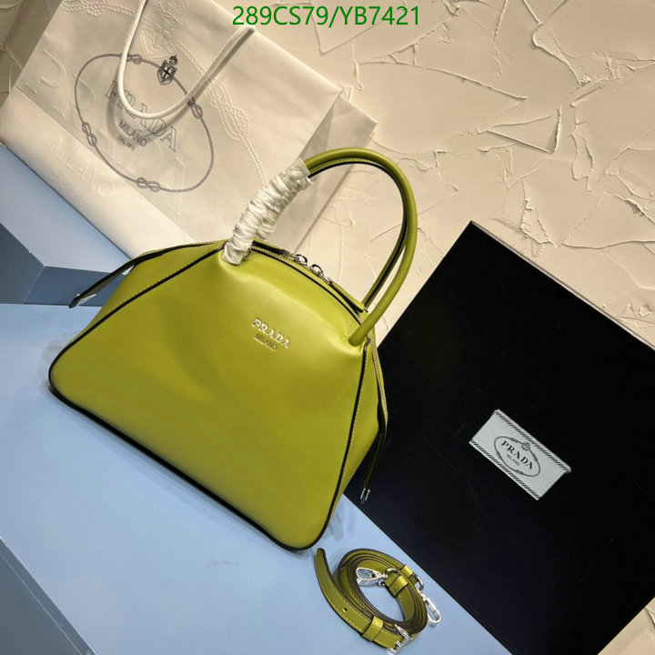 Prada Bag-(Mirror)-Handbag- Code: YB7421 $: 289USD