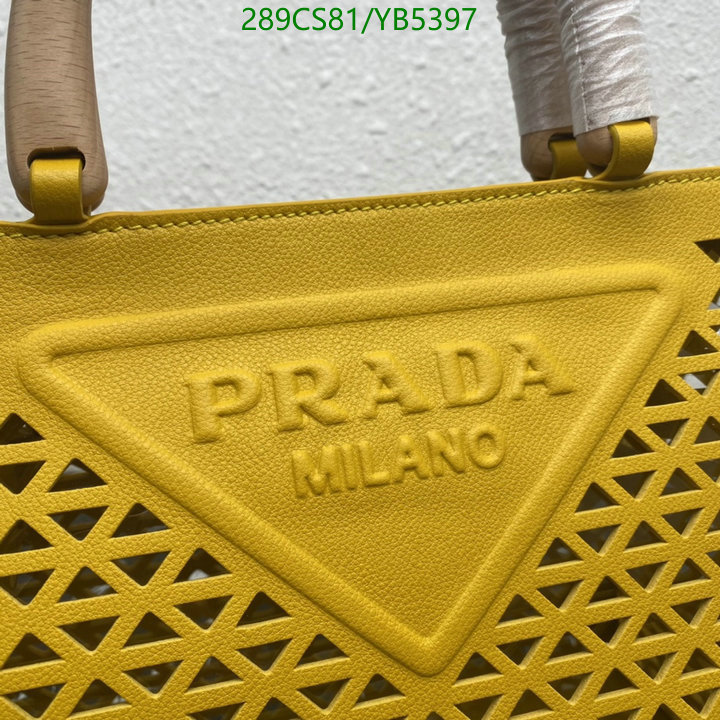 Prada Bag-(Mirror)-Handbag- Code: YB5397 $: 289USD