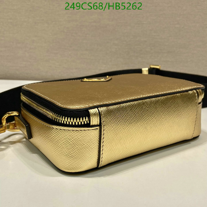 Prada Bag-(Mirror)-Diagonal- Code: ZB5262 $: 249USD