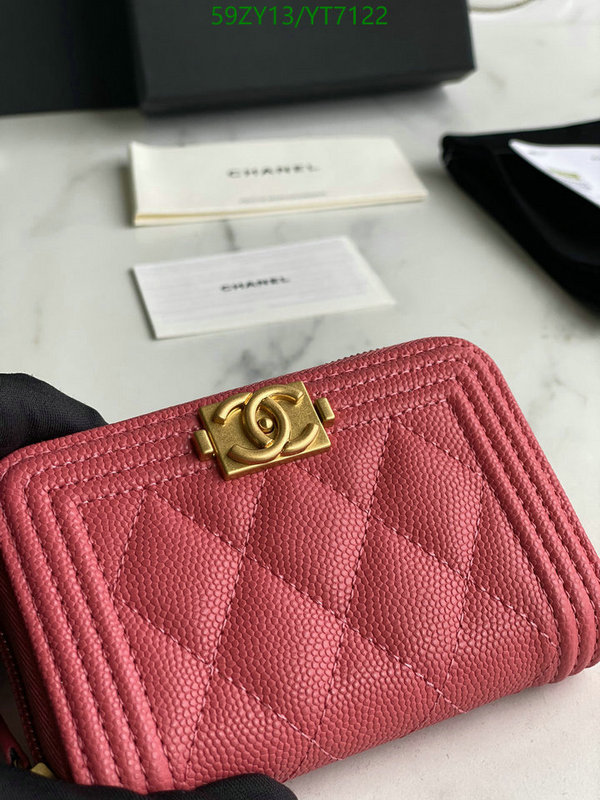 Chanel Bag-(Mirror)-Wallet- Code: YT7122 $: 59USD