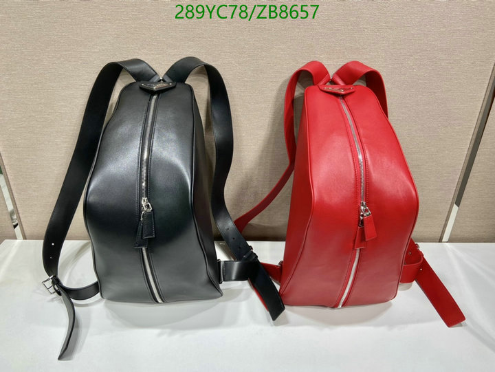 Prada Bag-(Mirror)-Backpack- Code: ZB8657 $: 289USD