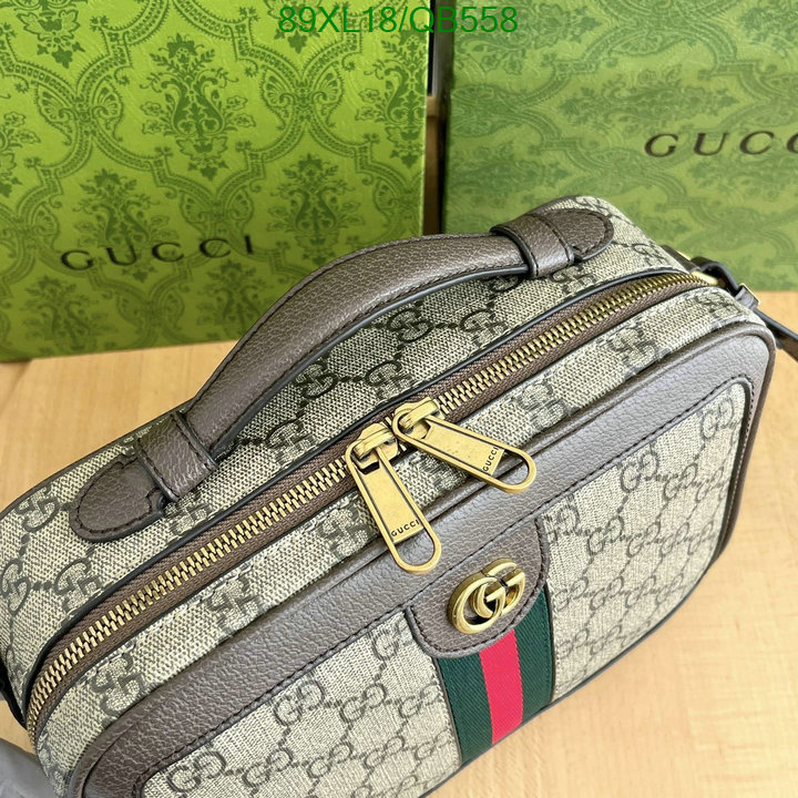 Gucci Bag-(4A)-Diagonal- Code: QB558 $: 89USD