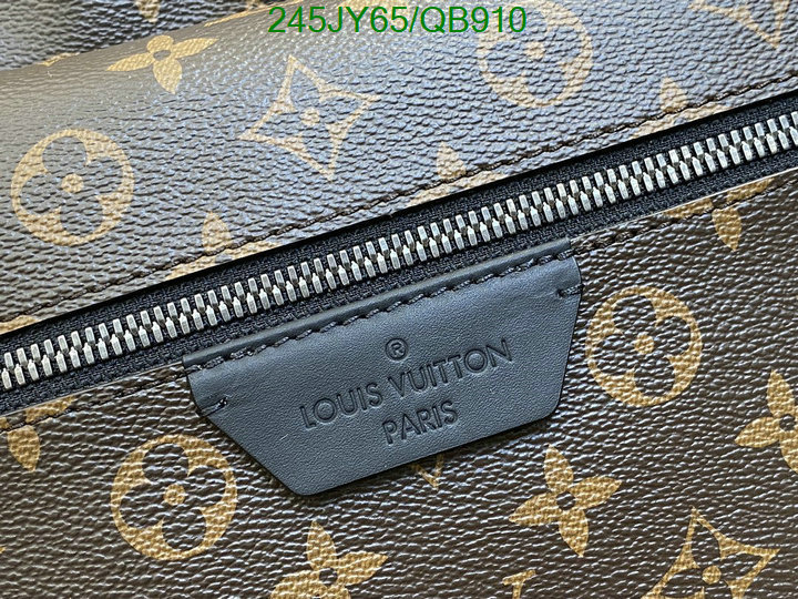 LV Bag-(Mirror)-Backpack- Code: QB910 $: 245USD