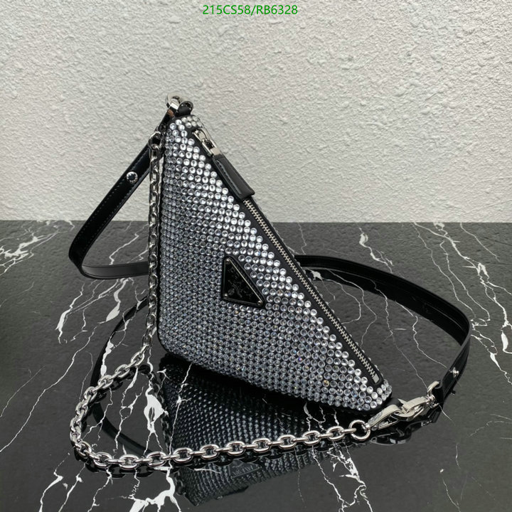 Prada Bag-(Mirror)-Triangle- Code: RB6328 $: 215USD