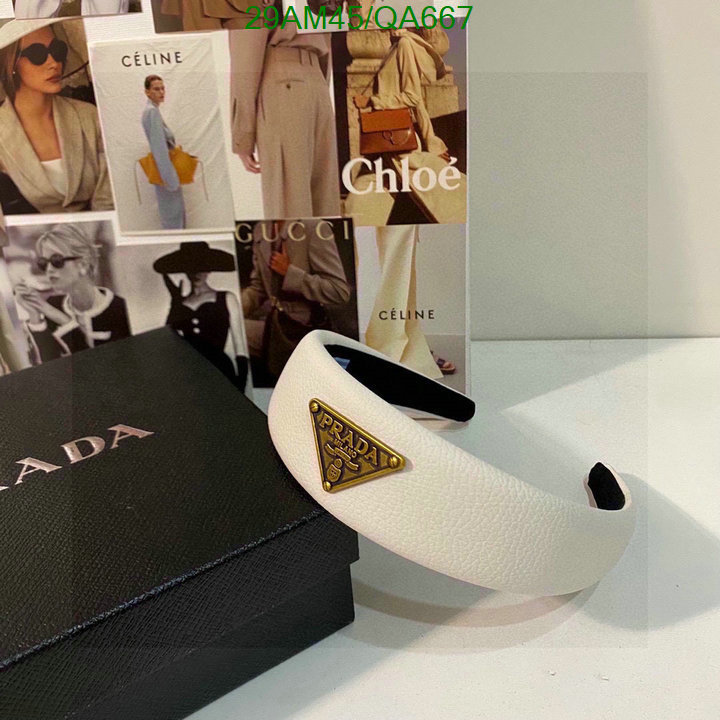 Headband-Prada Code: QA667 $: 29USD