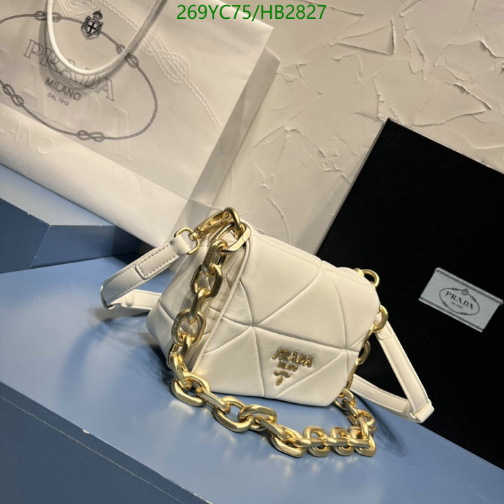 Prada Bag-(Mirror)-Diagonal- Code: HB2827 $: 269USD