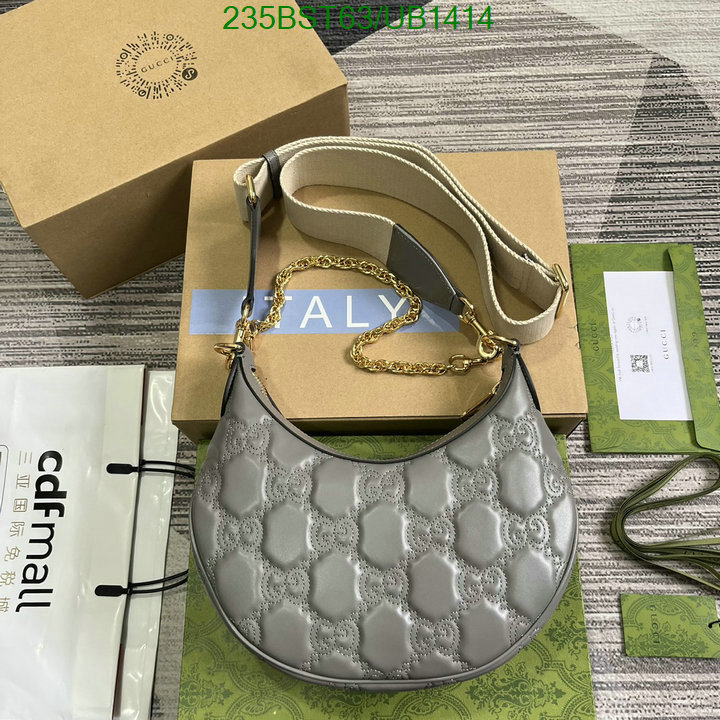 Gucci Bag-(Mirror)-Diagonal- Code: UB1414