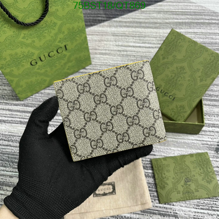 Gucci Bag-(Mirror)-Wallet- Code: QT869 $: 75USD