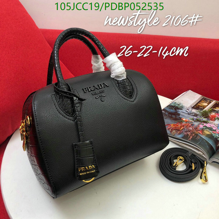 Prada Bag-(4A)-Handbag- Code: PDBP052535 $: 105USD