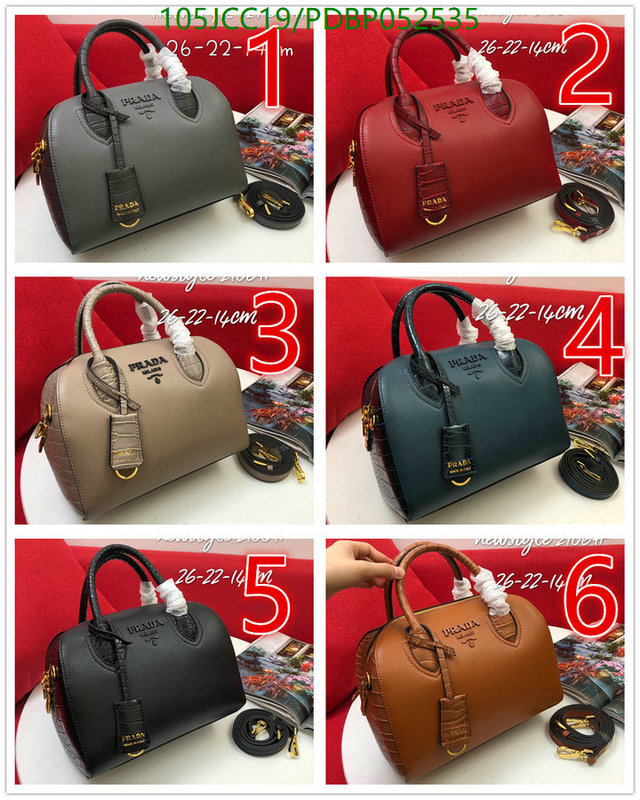 Prada Bag-(4A)-Handbag- Code: PDBP052535 $: 105USD