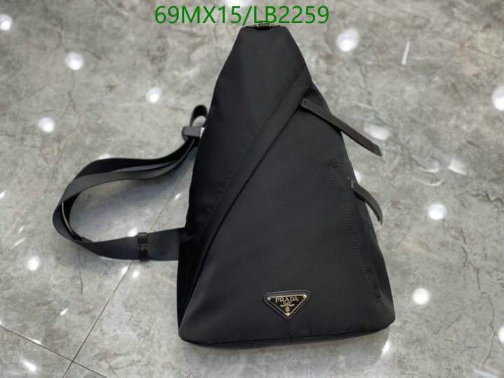 Prada Bag-(4A)-Belt Bag-Chest Bag-- Code: LB2259 $: 69USD