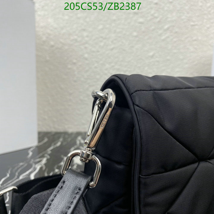 Prada Bag-(Mirror)-Diagonal- Code: ZB2387 $: 205USD