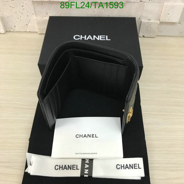 Chanel Bag-(Mirror)-Wallet- Code: TA1593 $: 89USD