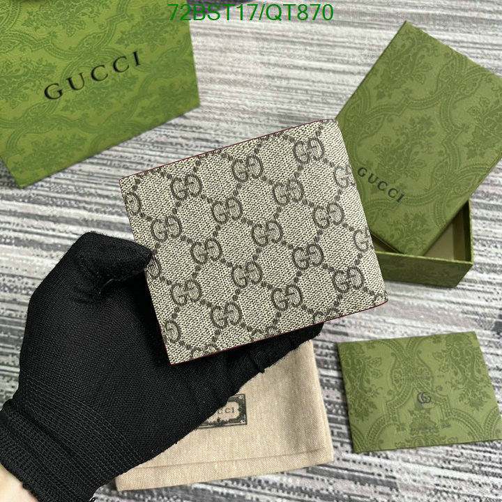 Gucci Bag-(Mirror)-Wallet- Code: QT870 $: 72USD