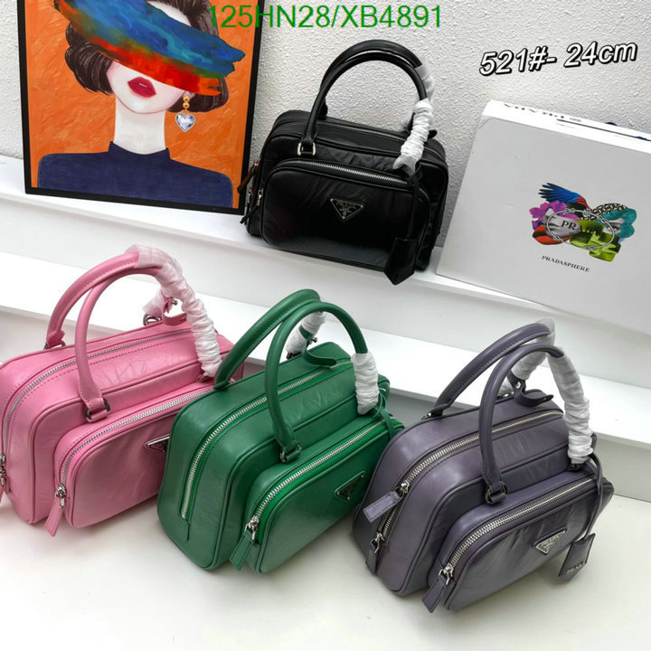 Prada Bag-(4A)-Handbag- Code: XB4891 $: 125USD