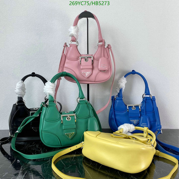 Prada Bag-(Mirror)-Diagonal- Code: ZB5273 $: 269USD