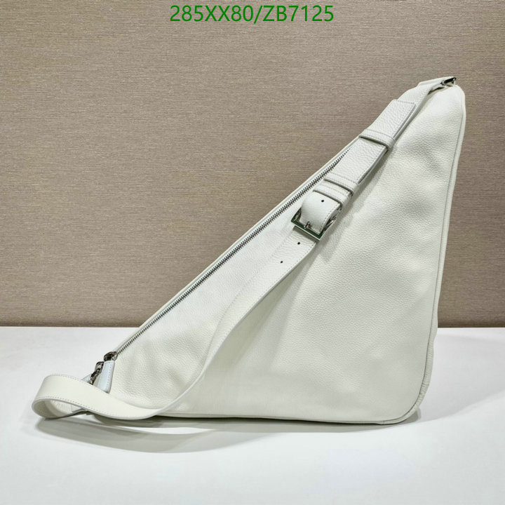 Prada Bag-(Mirror)-Triangle- Code: ZB7125 $: 285USD